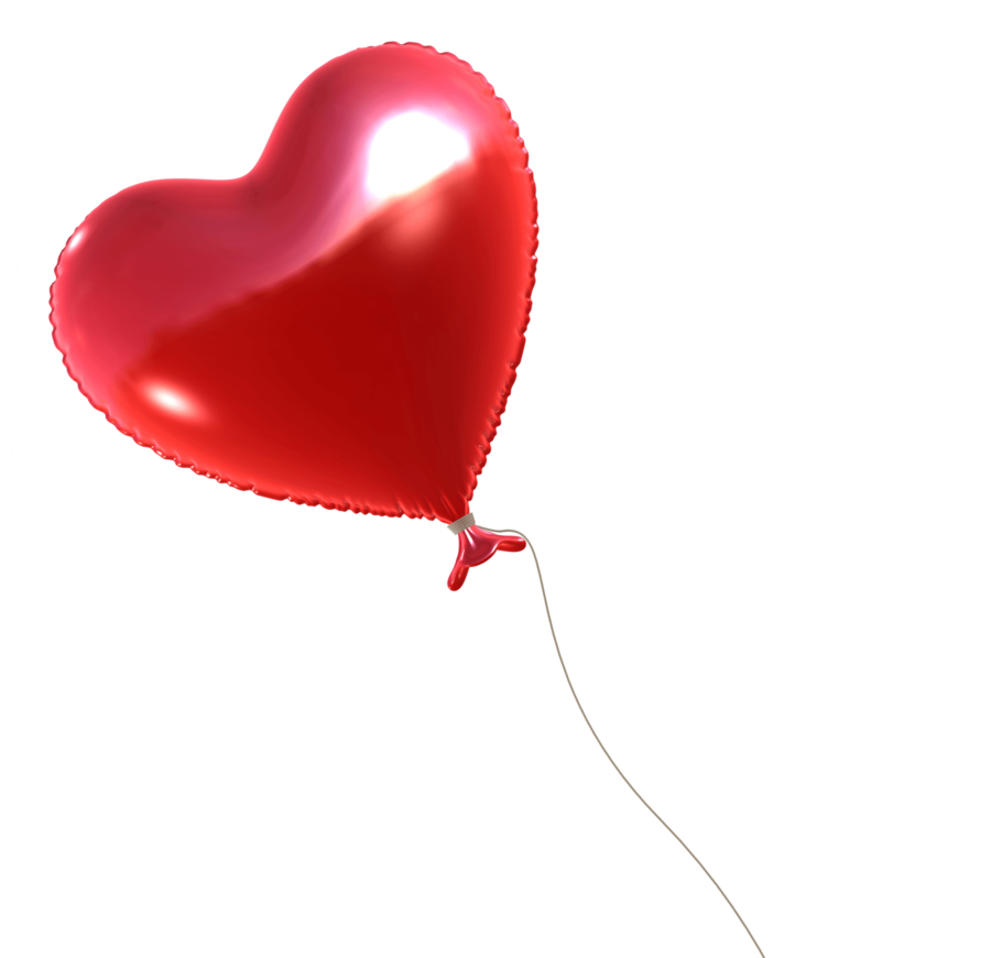 Premiers Secours Enfants un ballon en forme de coeur rouge